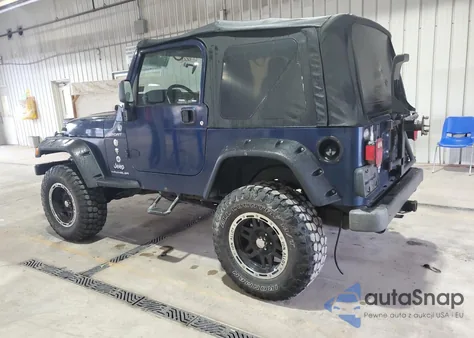 2005 Jeep Wrangler / Tj Sport from USA, damaged, VIN 1J4FA49S35P367776
